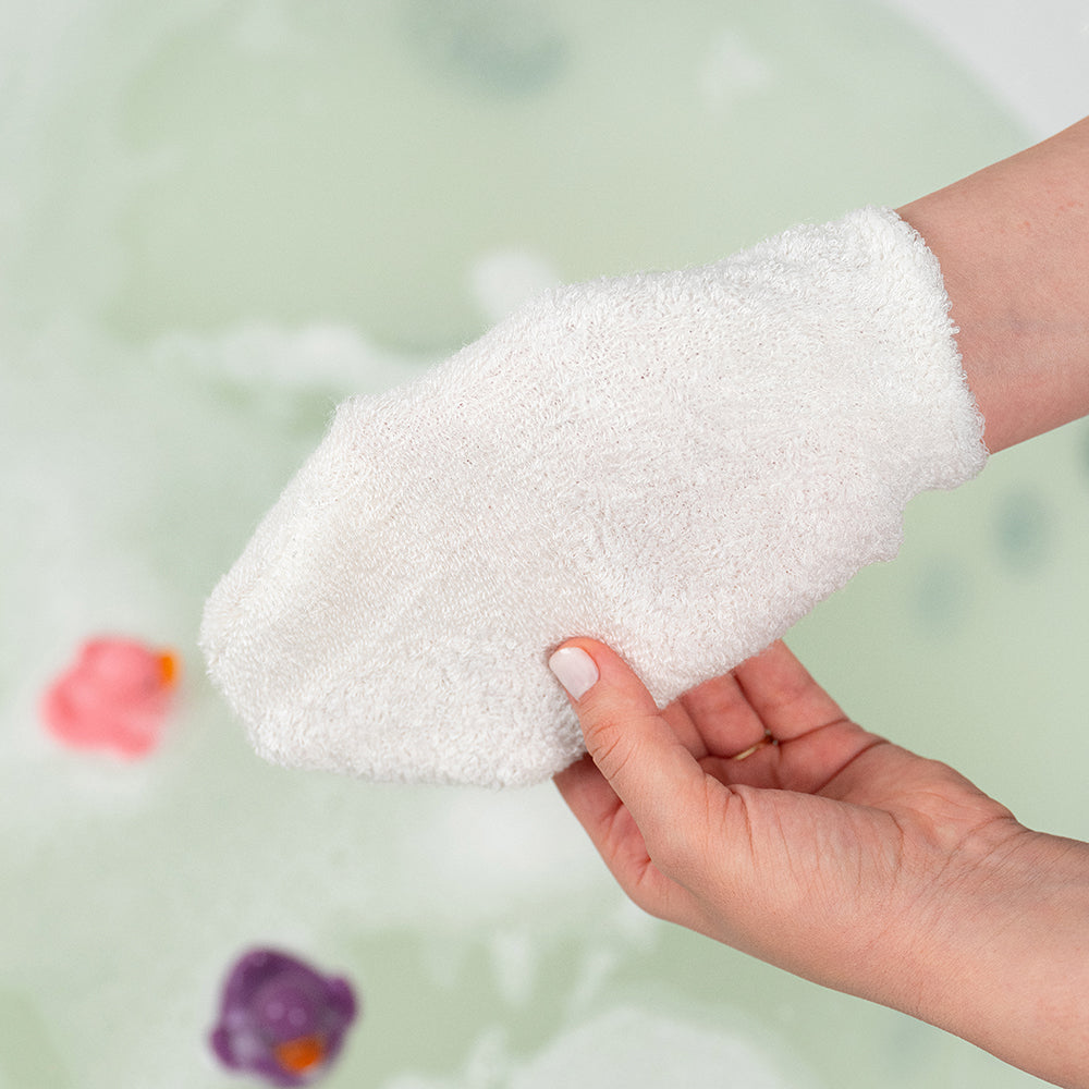 Natura Bath Bebek Banyo Eldiveni ve Bebek Banyo Süngeri