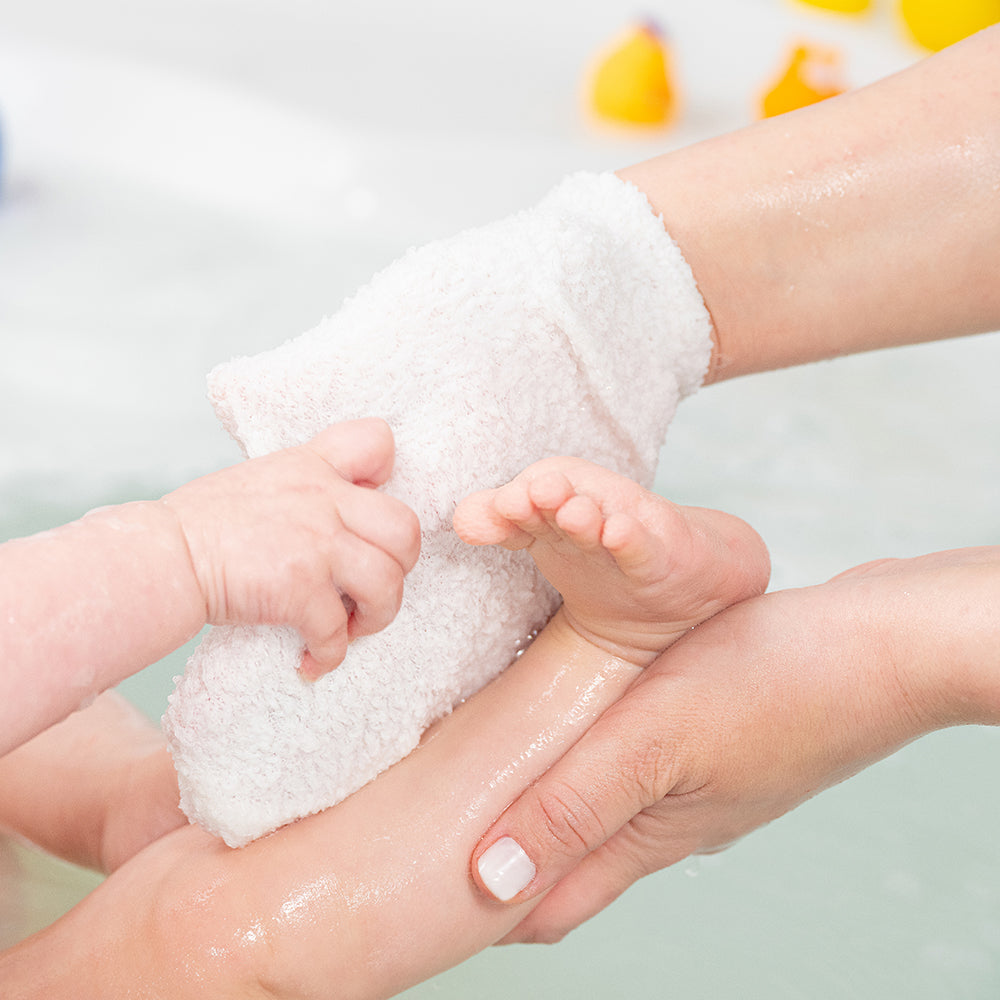 Natura Bath Bebek Banyo Eldiveni ve Bebek Banyo Süngeri