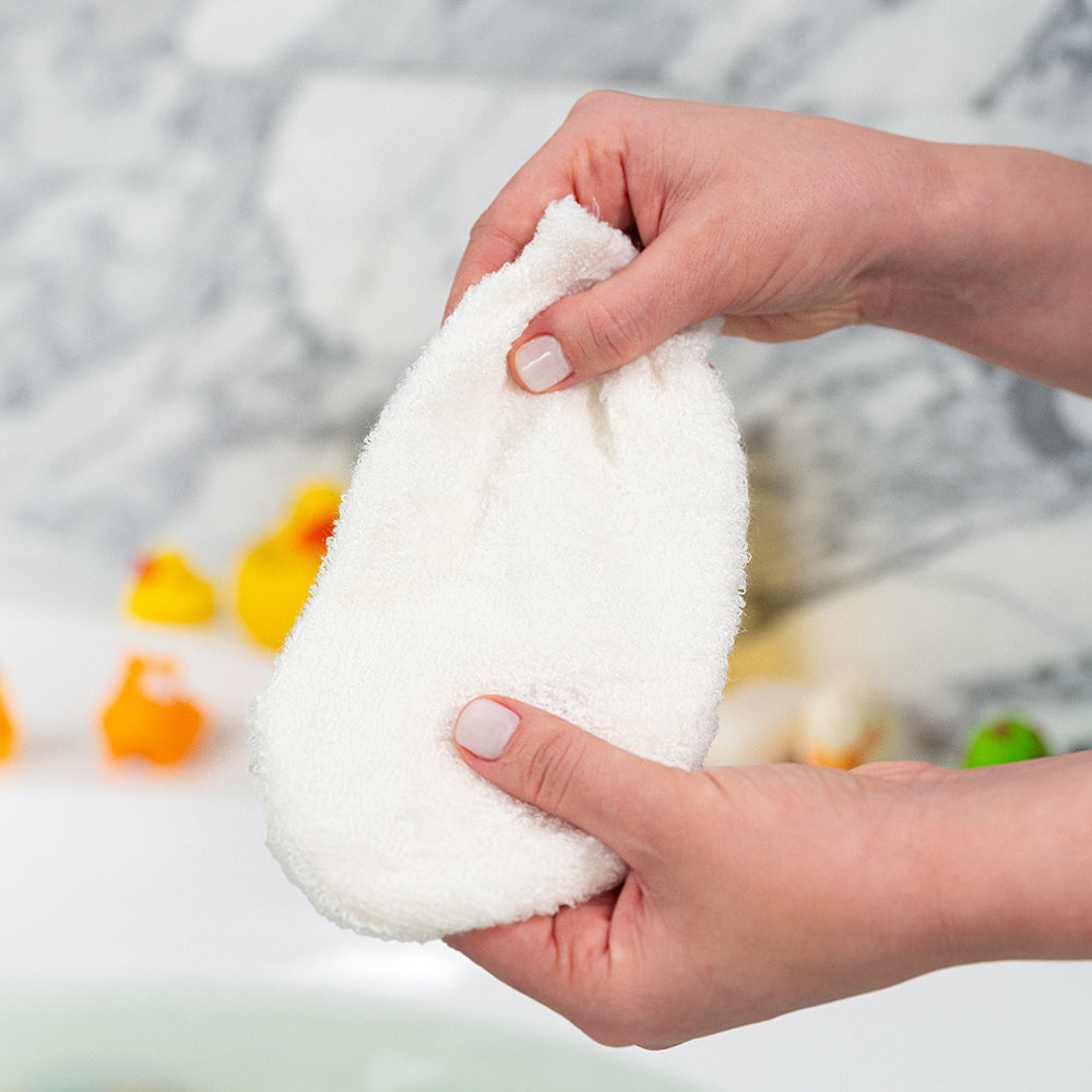 Natura Bath Bebek Banyo Eldiveni ve Bebek Banyo Süngeri